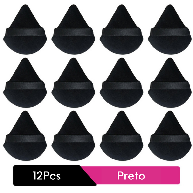 TriPuff™ - Puff Triangular para Maquiagem