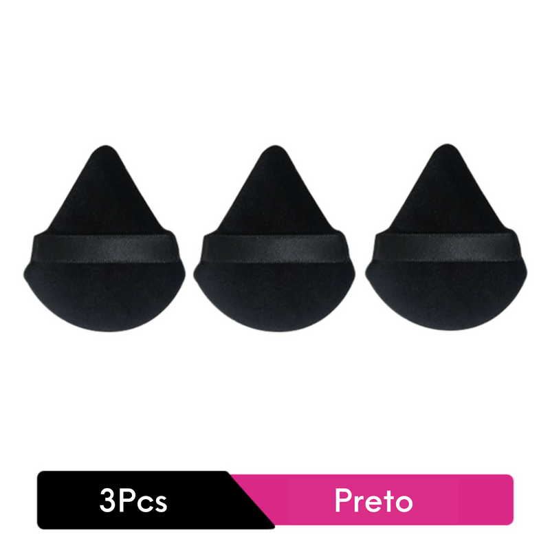 TriPuff™ - Puff Triangular para Maquiagem