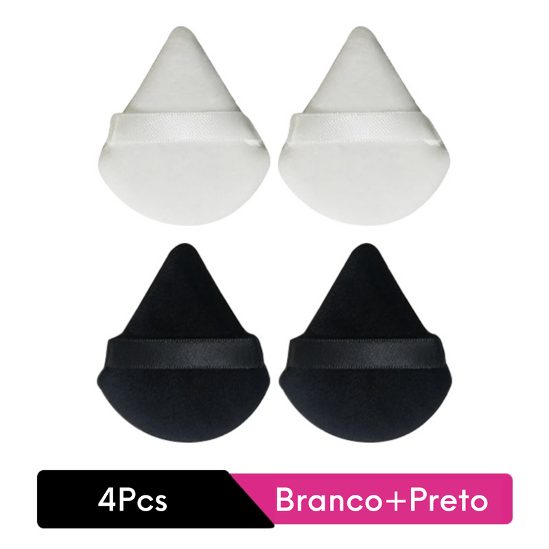 TriPuff™ - Puff Triangular para Maquiagem