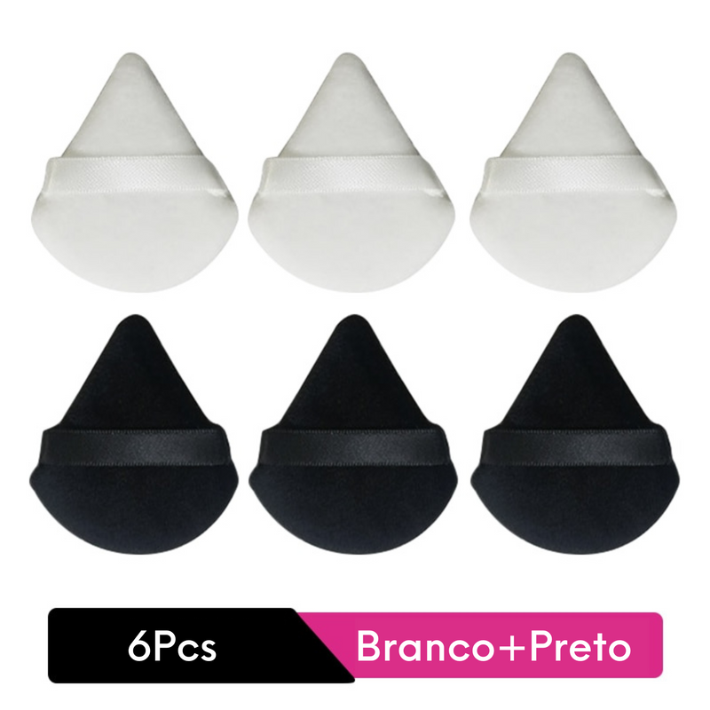 TriPuff™ - Puff Triangular para Maquiagem